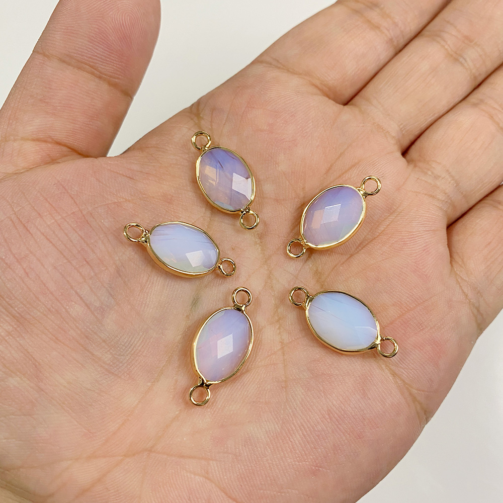3Pcs Faceted Natural Stone Pen - Crystal Pendant Necklace Natural Stone review and price