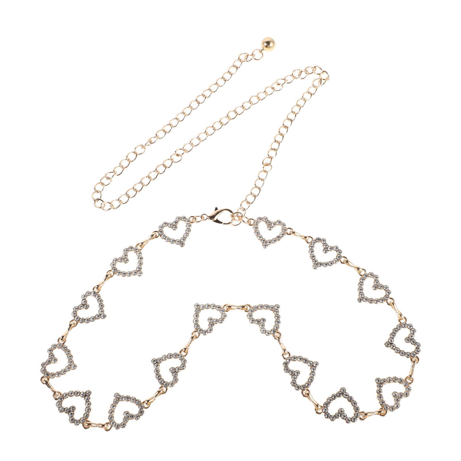 Adjustable Waist Chain Rhinest - Body Jewelry review and price