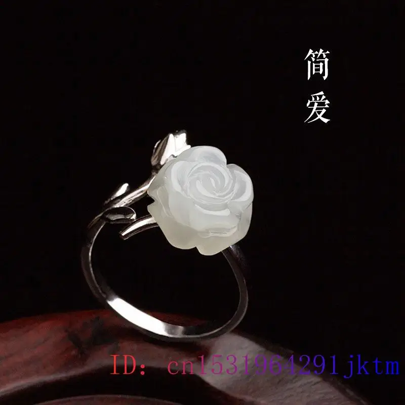 Jade Rose Rings Jewelry Chines - Rings review and price
