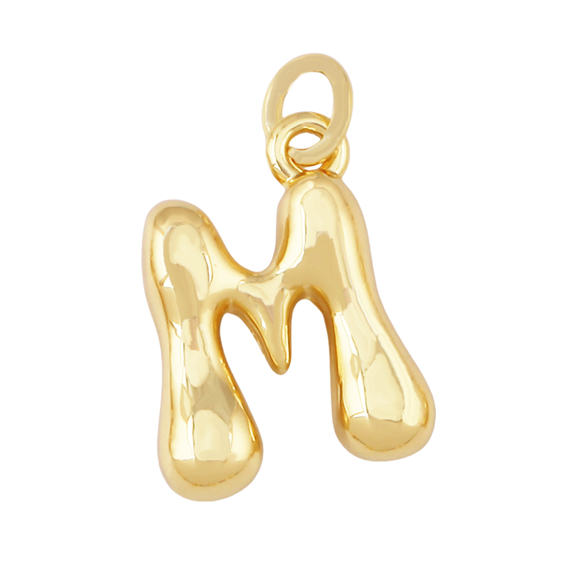 3pcs Lot Cute  Brass Initial B - Initial Letter Necklace 18K Gold review and price