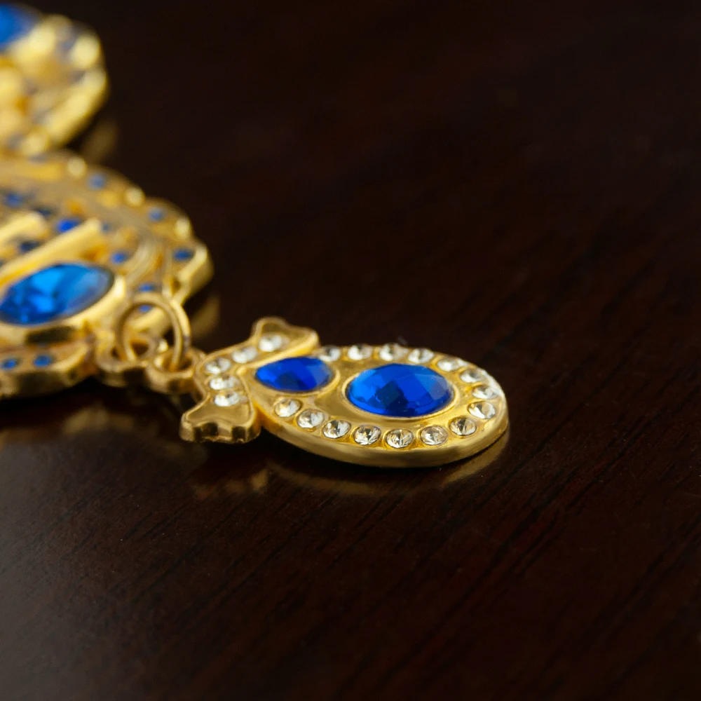 HTISOK Orthodox Bishop Pectora - Cross Pendant Necklace Gold review and price