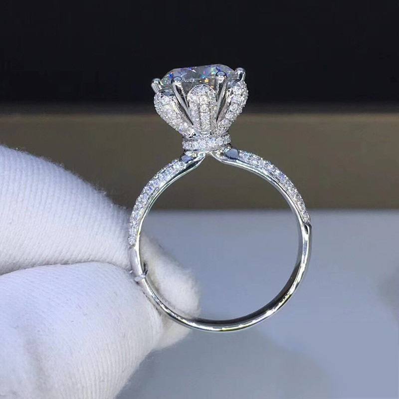 Morganite Ring VVS1 Grade Labo - Moissanite Engagement Ring 1 Carat review and price