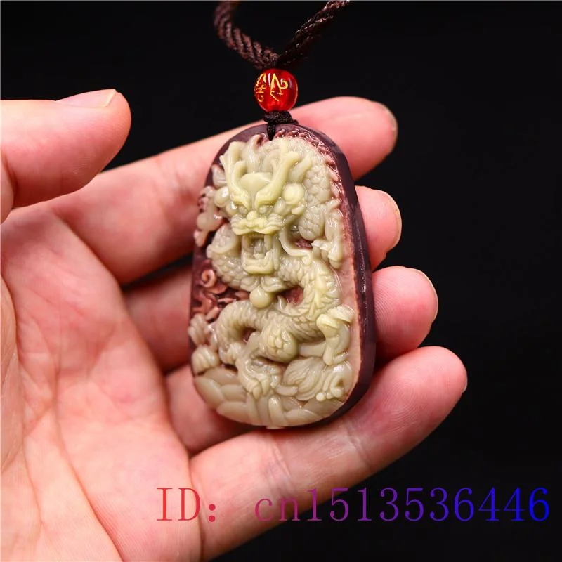 Purple Robe Jade Dragon Pendan - Necklaces review and price