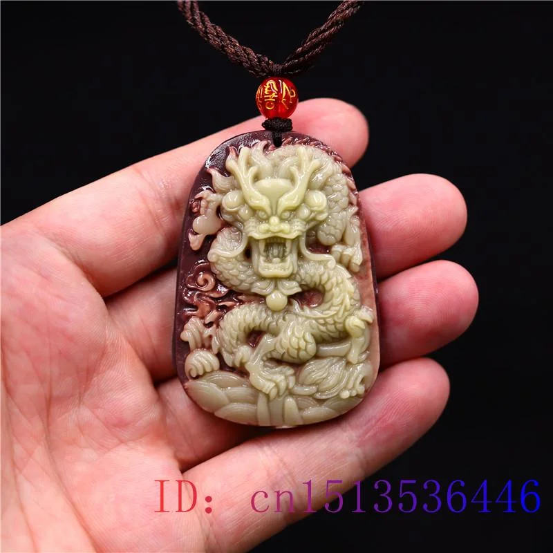 Purple Robe Jade Dragon Pendan - Necklaces review and price