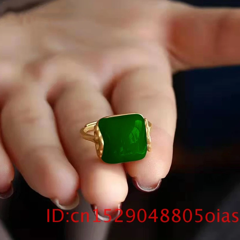 Natural Hetian Jade Ring Fashi - Rings review and price